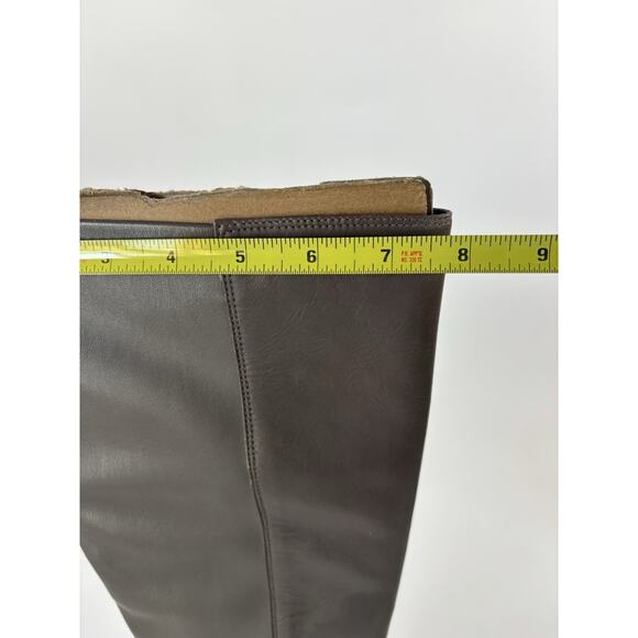 Franco Sarto Women's Giselle Tall Medium Shaft Boot Castagno Leather Size 9W - Picture 14 of 16